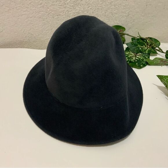 MARZI Firenze Women Black Dark gray Hat Handmade in Italy - Neiman Marcus main image 8